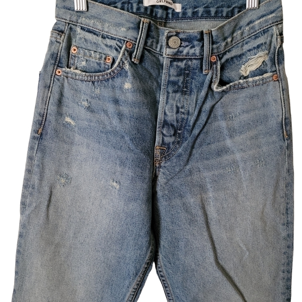 GRLFRND Karolina High-Rise Skinny Jean in Whole Lotta Love Size 24 - Picture 6 of 14